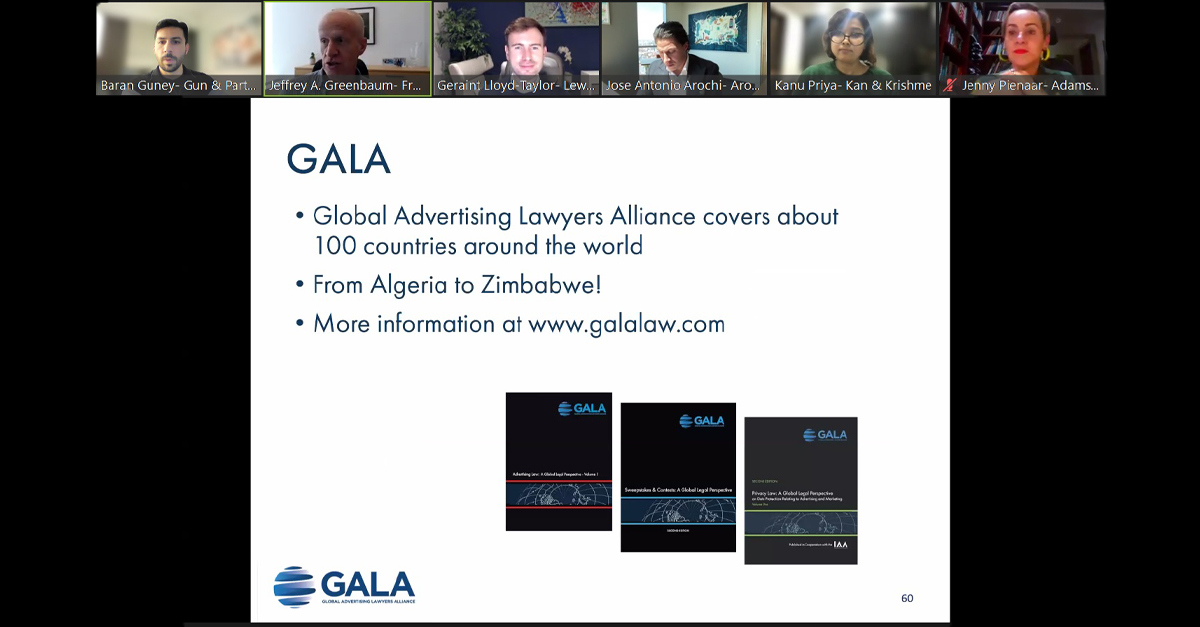 Baran Güney spoke at “Consumer Endorsements and Reviews - An International Perspective" Webinar