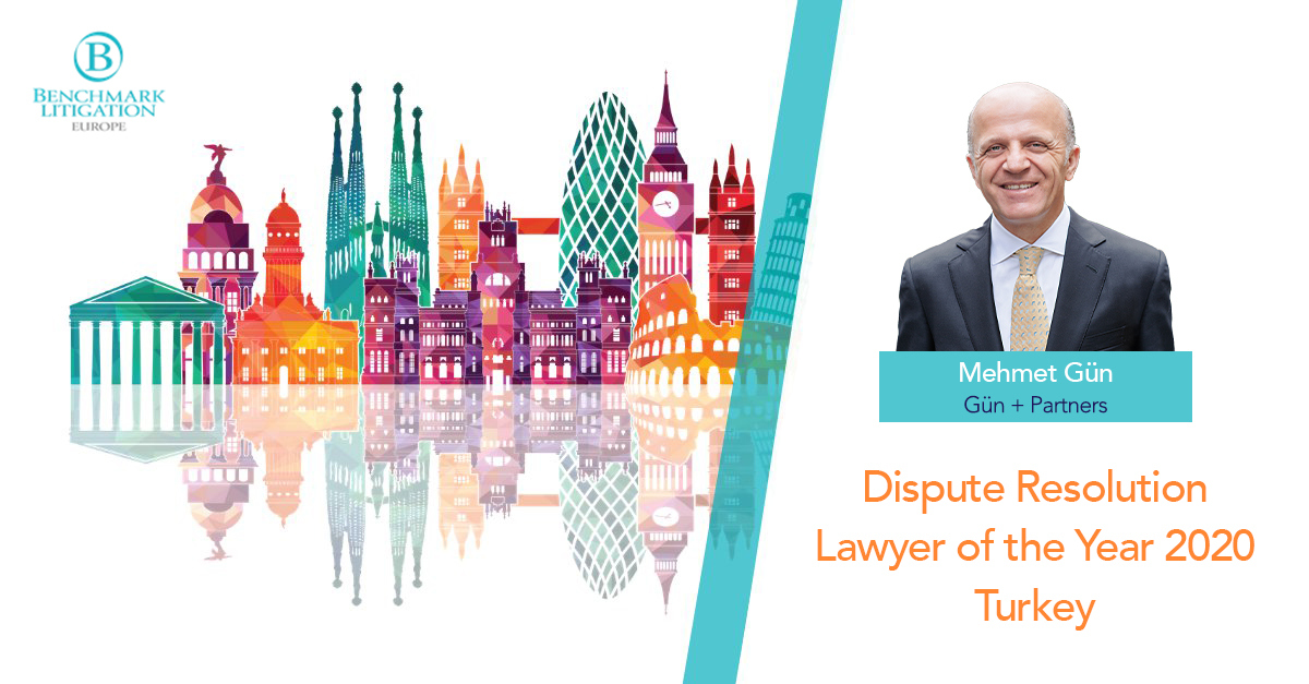 Mehmet Gün recognized as the lawyer of the year in Turkey by Euromoney