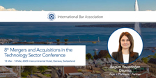 We are Attending the 8th IBA Mergers and Acquisitions in the Technology Sector Conference in Geneva